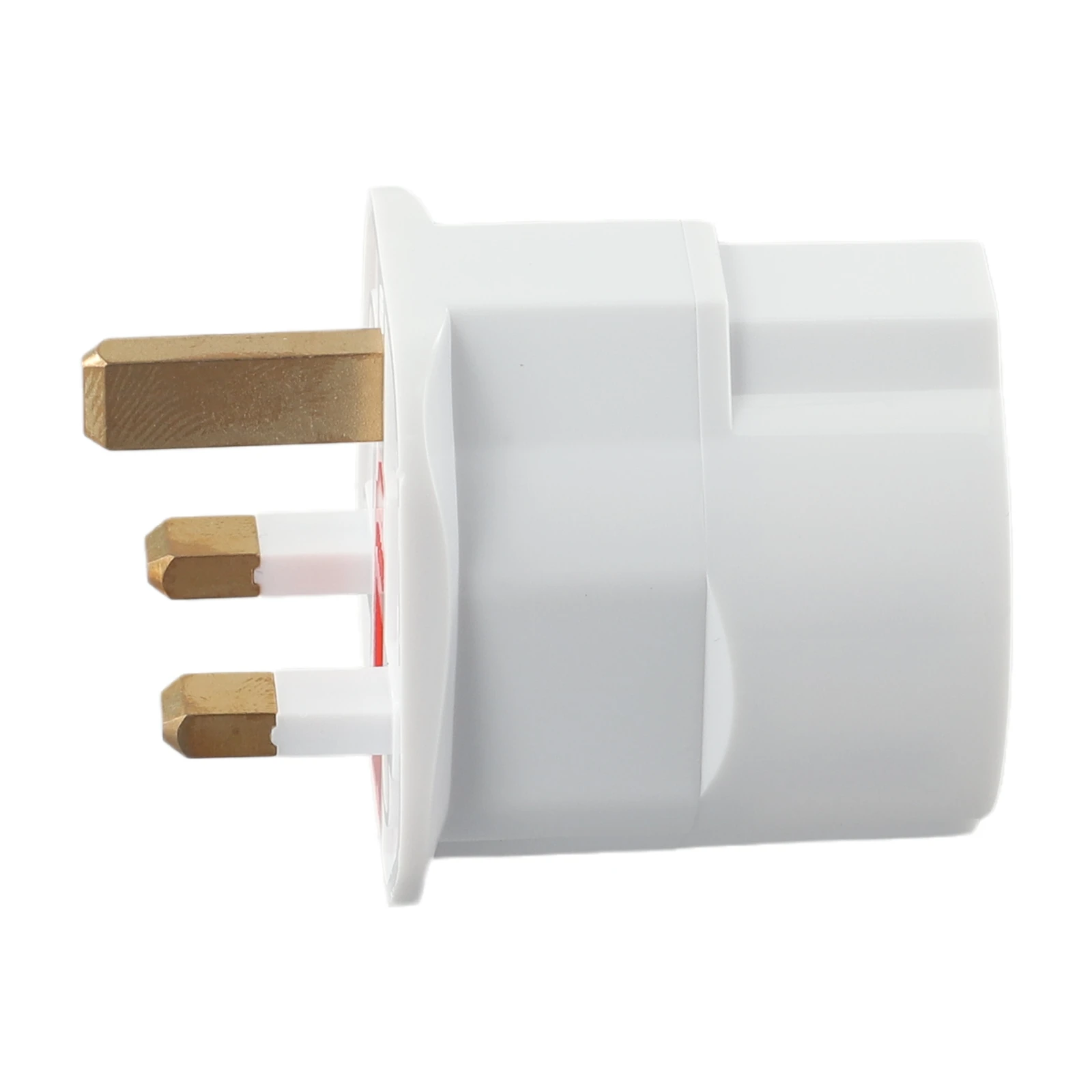 

High Quality Practical Durable Adapter British Plug Three Pins White With Ground Electronic Components European Style