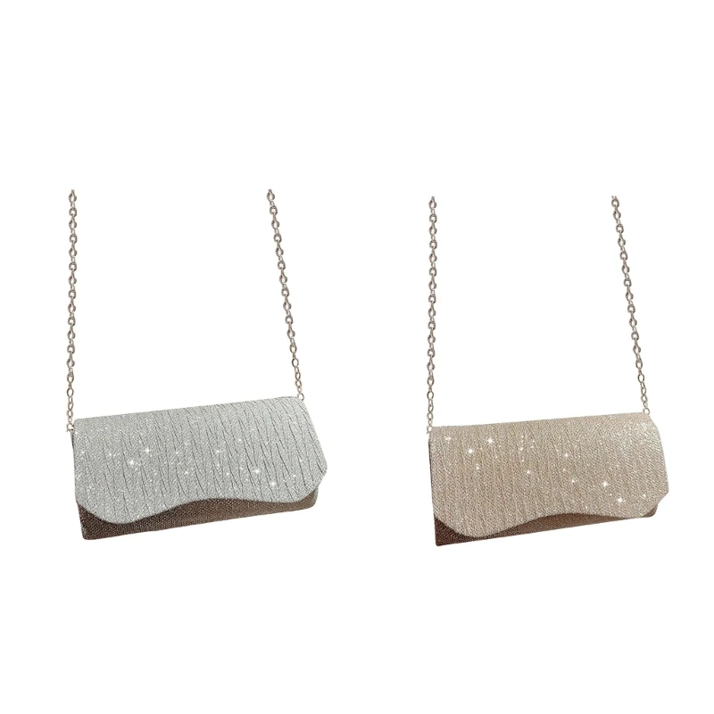 

Lady Wedding Clutches Cocktail Shoulder Bag Evening Bag Banquet Glitter Purse