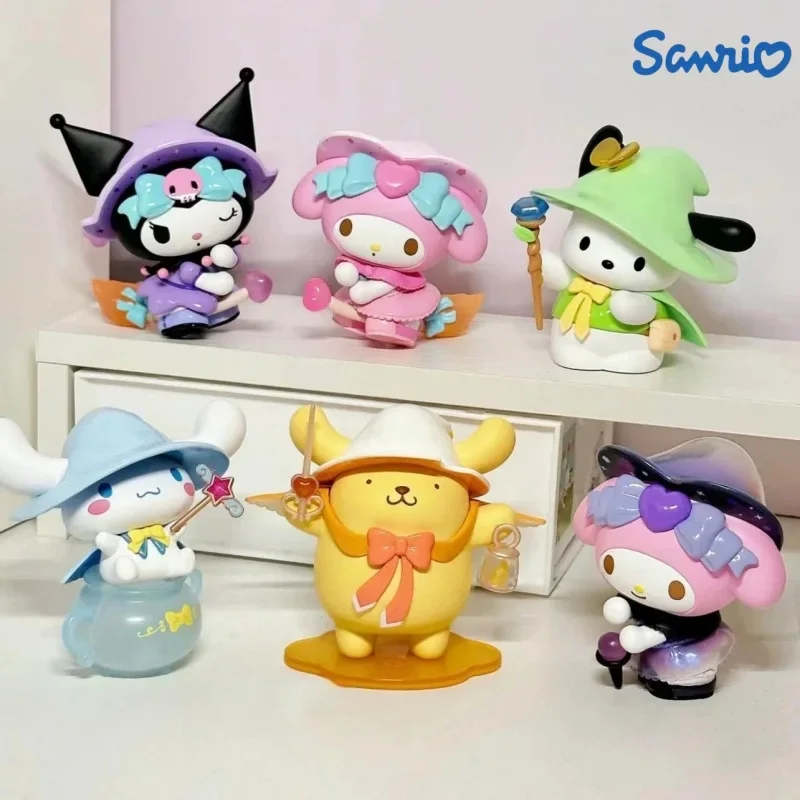 Подлинная серия Sanrio Magic Story Black Mi Pacha Dog Yugui подарок на день рождения Рождественский