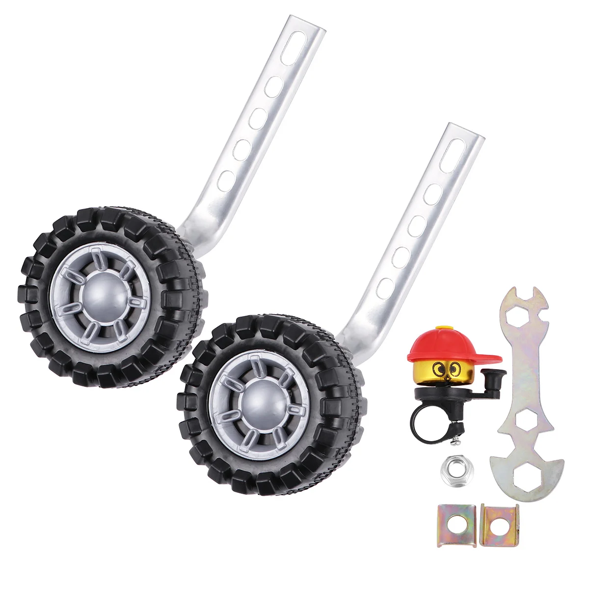 

1 Set Mute Training Wheels for Single Stabilizer Training Wheels Child Bike Accessories
