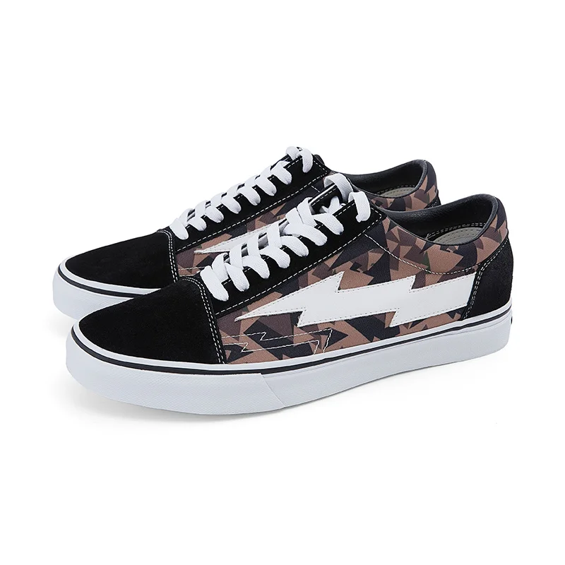 

Кеды мужские/женские холщовые, Вулканизированная подошва, молния, скейтборд, кофейные, 2023