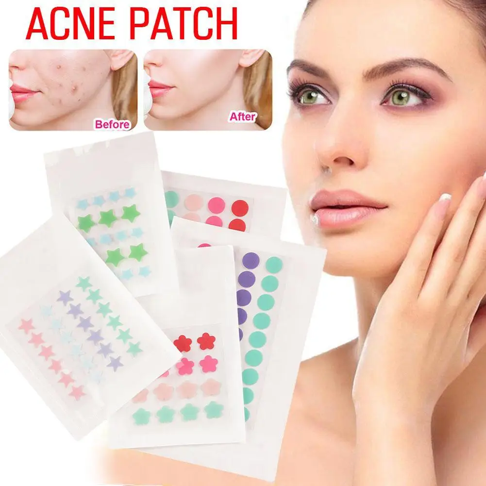 

Star Pimple Patch Acne Colorful Invisible Acne Removal Skin Care Stickers Y2K Originality Concealer Face Spot Beauty Makeup Tool