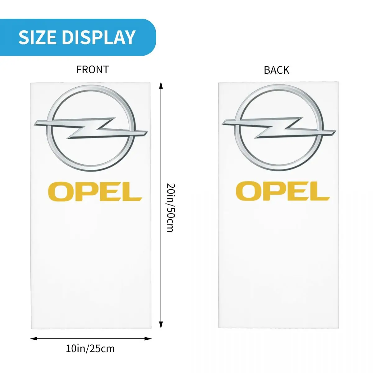 Opel 2777 велосипедная Бандана Маска для лица шарф бандана платок унисекс