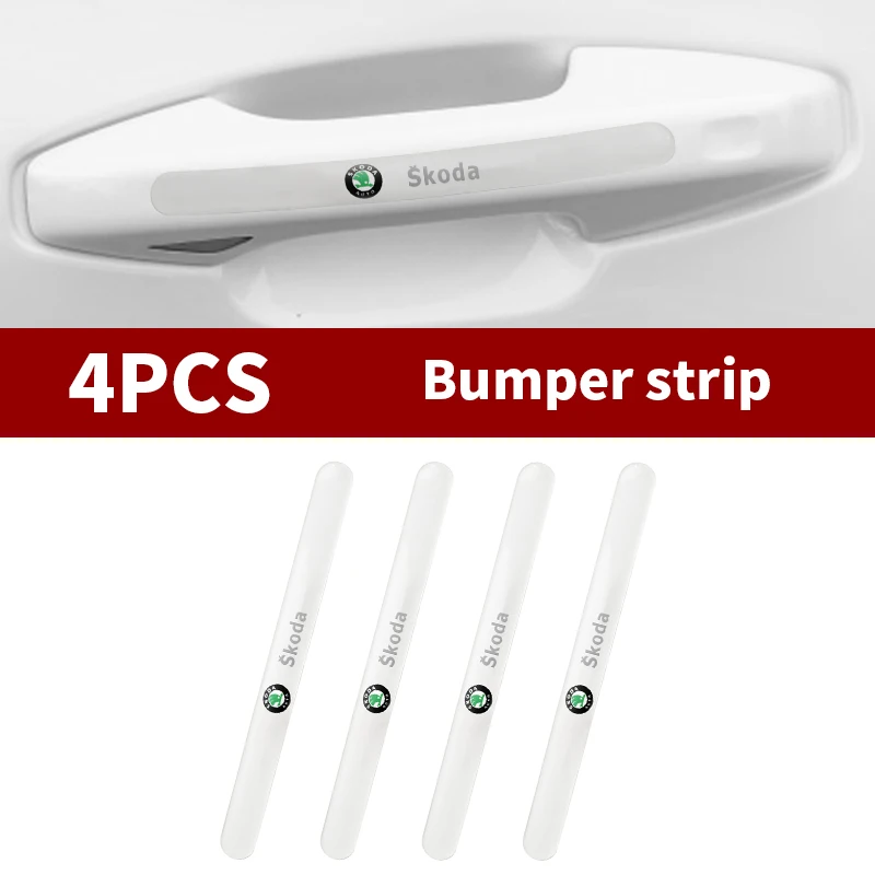 

Car Door Handle Anti-collision Rear View Mirror Strips For Skoda VRS Kodiaq Karoq 2 A7 Tour Superb Octavia Yeti Fabia 1 Rapid