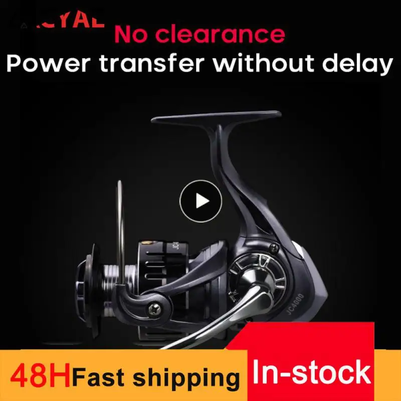 

New Fishing Reel JC3000 4000 Metal Spool Handle No Gap Squid Saltwater Carp Fishing Reels Coil Spinning Reel For Sea Fishing