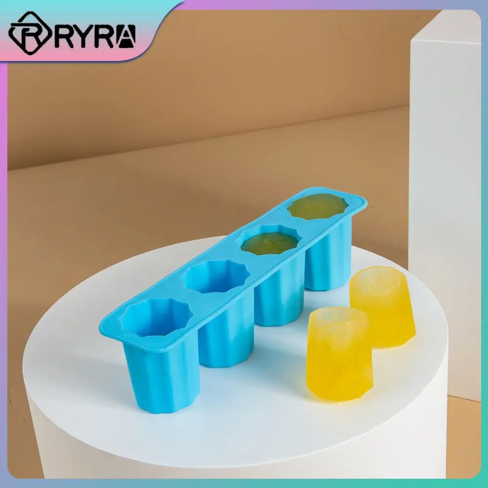 

Rectangular No Smell Tray Ice Making Ice Mold Homemade Diy Moulds Ice Maker Silicone Ice Crate Ice Cups Full Elasticity