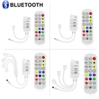 RGB-управление ler, Bluetooth, управление через приложение, умное управление ler, Светодиодная лента 12 В, 5050, 2835, 2811, переключатель с регулировкой яркости, 4-контактный неоновый разъем для ленты