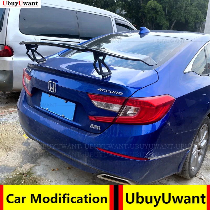 

Для Honda Accord десять поколений ABS пластик грунтовка Цвет Внешний GTS-V стиль Высокое качество ABS Автомобильный задний спойлер 2017-2021