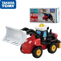 takara tomy car disney alloy cars mickey bulldozer excavator 174073 classic toys for girls collection display gifts for kids