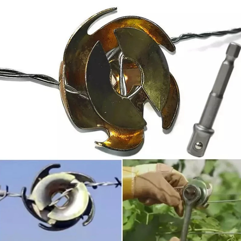 Затягивающее Сетчатое устройство для забора домашнего скота |