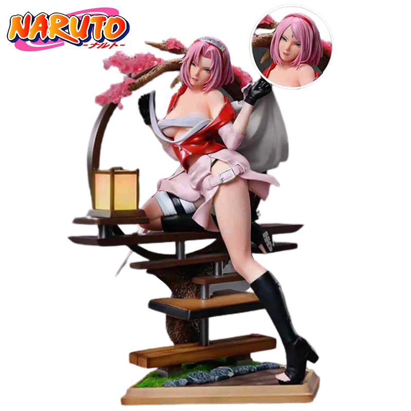 

Naruto Gk Kimono Action Figures Haruno Sakura Hyuga Hinata Uzumaki Sexy Girl Figurines Anime Pvc Model Statue Doll Adult Toys