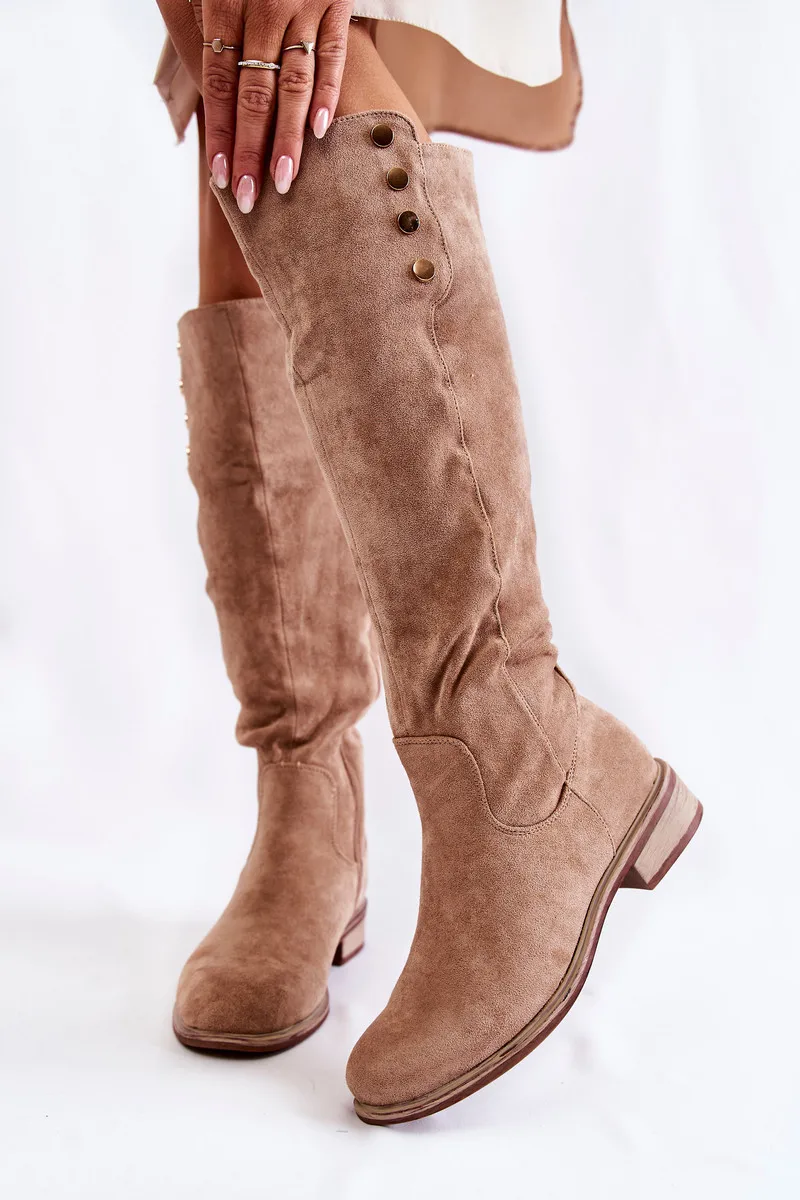 

Женские сапоги, осенняя женская обувь, сапоги, женская зимняя обувь на молнии, привлекательные сапоги до бедра на высоком каблуке, с круглым носком для дам, 2023