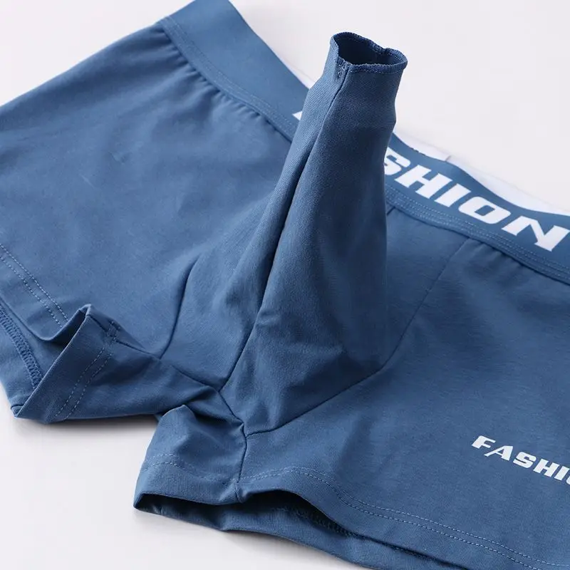 Man Sexy Open Front Boxers Bulge Elephant Nose Underwear Long Penis Pouch Briefs Slip for Gay Foreskin Modal Enhance Underpants