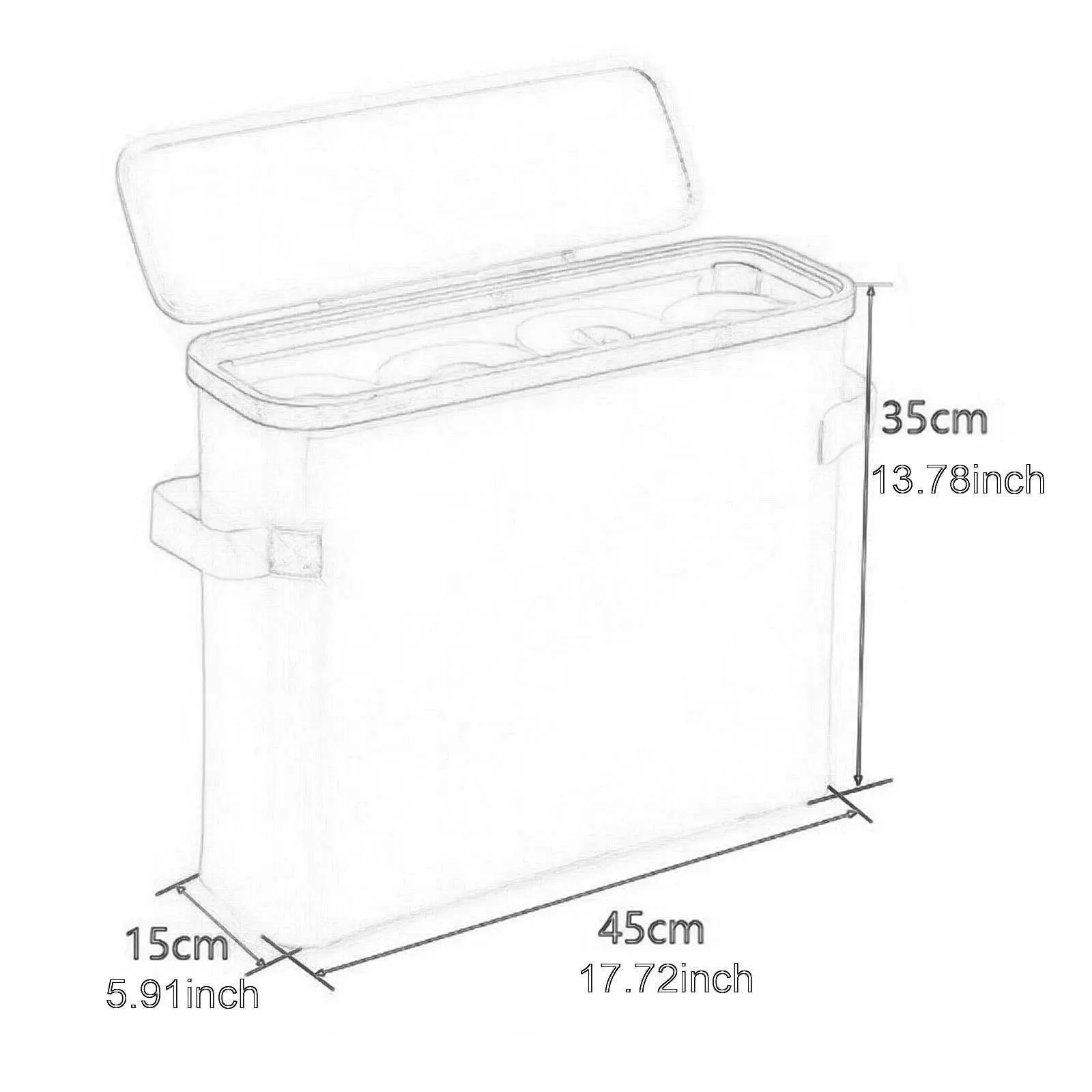 Бамбуковый ящик для хранения туалетной бумаги большой органайзер ванной комнаты