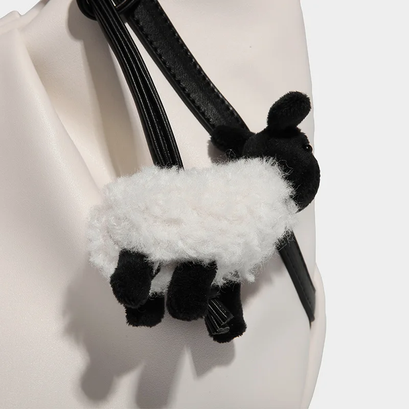 Женская сумка новинка 2023 высококачественная большая вместительная морщинистая