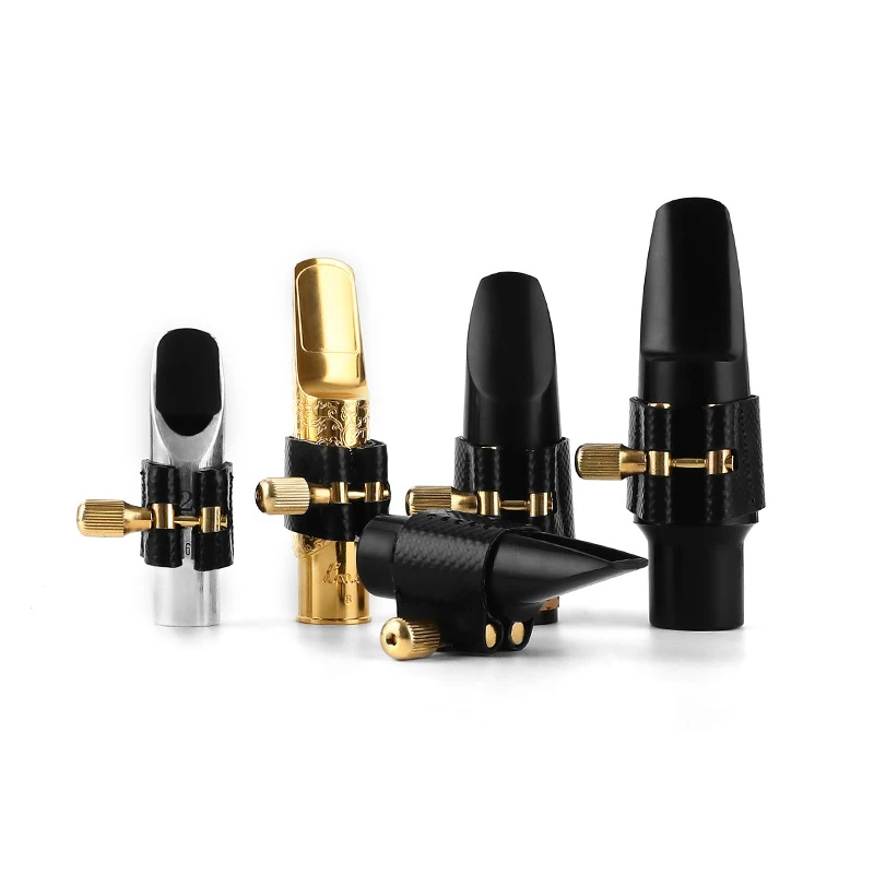 

Soprano/Tenor Alto Sax Saxophone Mouthpiece ligature w/fattener