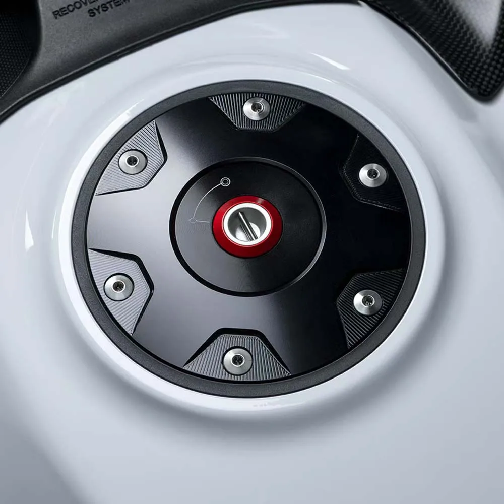 Крышка топливного бака для гонок на мотоциклах запираемая противоугонная крышка