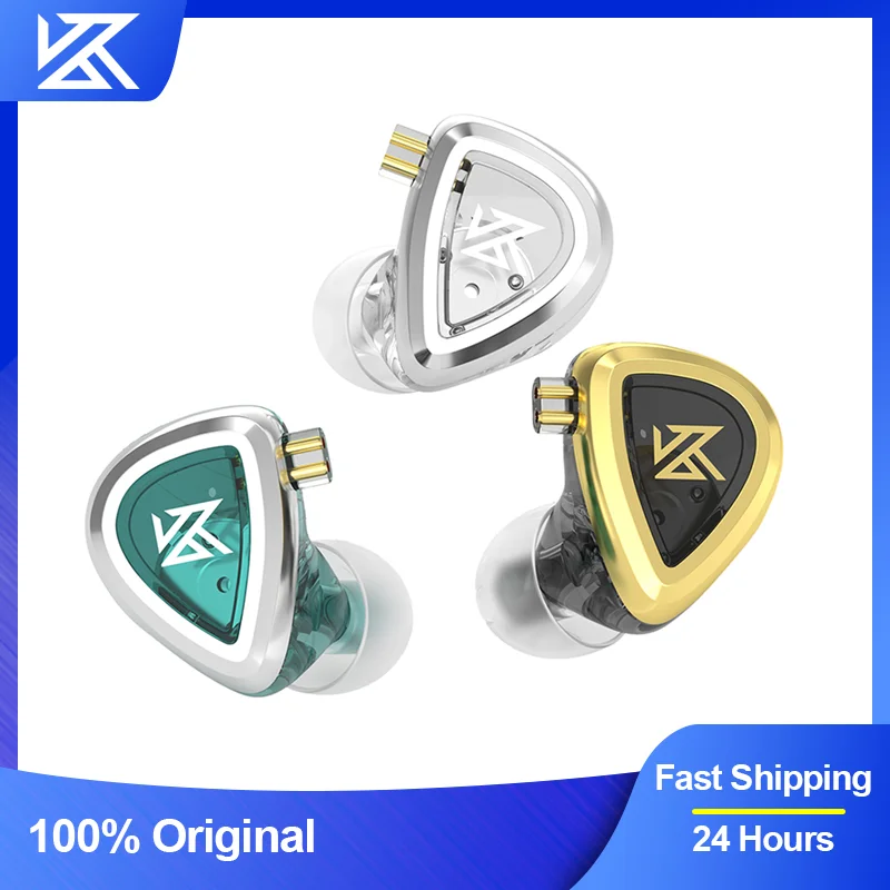 

KZ EDA Game Headphone Sport Noise Cancelling Headset Earbud Wired Earphone 3.5mm In Ear Monitor Audifonos Hifi Sound System
