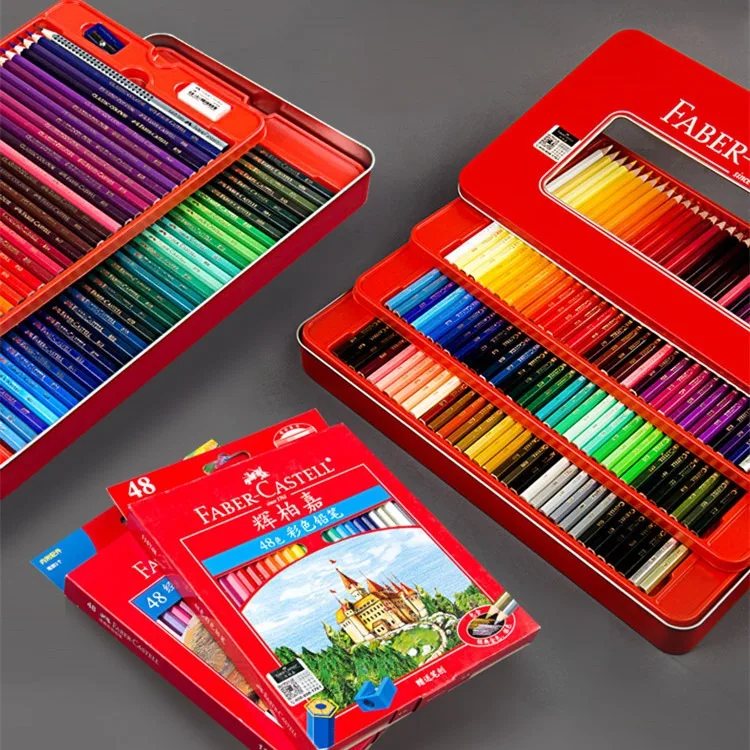 Set,multi-colours Ketch Pencil Colouring Drawing For Adults Kids Artists