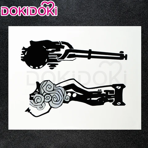 Jinxx Vii Косплей Татуировка Игра Косплей DokiDoki Jinxx Косплей Реквизит Синие Татуировки Наклейки VII Косплей Аксессуар Хэллоуин
