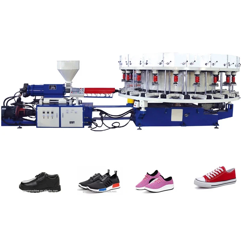 

Used Vertical Injection Molding Machine for Making Shoe Sole In Pvc/tr/tpu/tpr/rubber Material