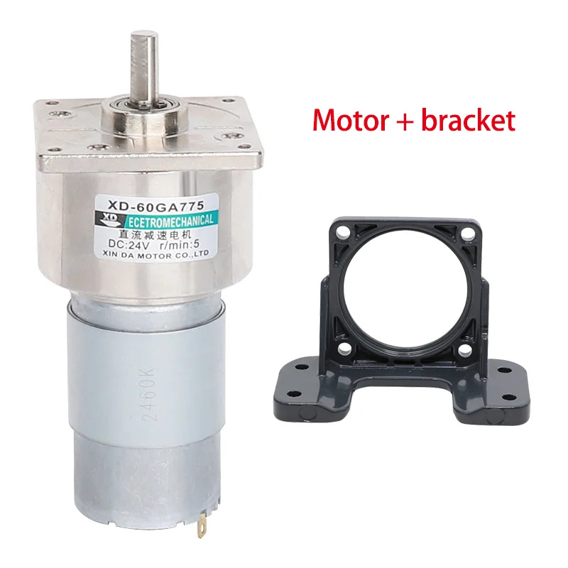 60GA775 мотор-редуктор постоянного тока 12 В 24 35 Вт с высоким крутящим моментом и