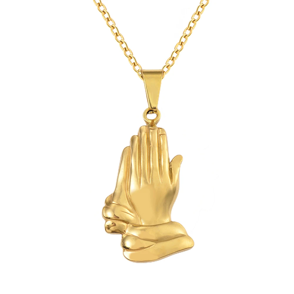 Мужское ожерелье в стиле хип-хоп с имитацией дерева, цепь из нержавеющей стали, ювелирные изделия для подарка брату