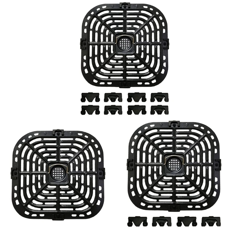 

W8KC Air Fryer Grill Pan for Instant Vortex 6qt Crispers Plate Replacement Part