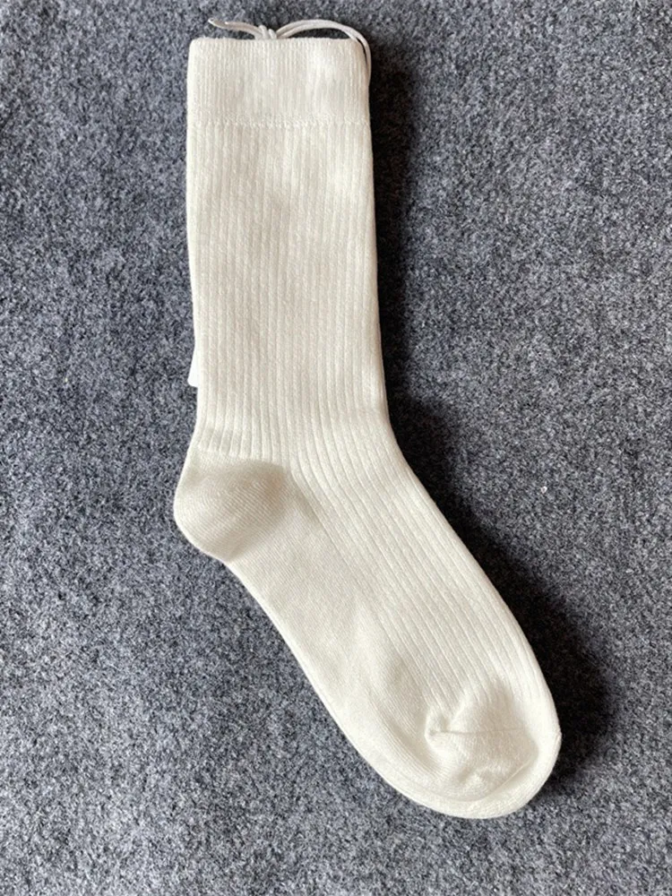 

Носки мужские и женские средней длины, стильные хлопковые для спорта и отдыха, с вышивкой надписью, всесезонные