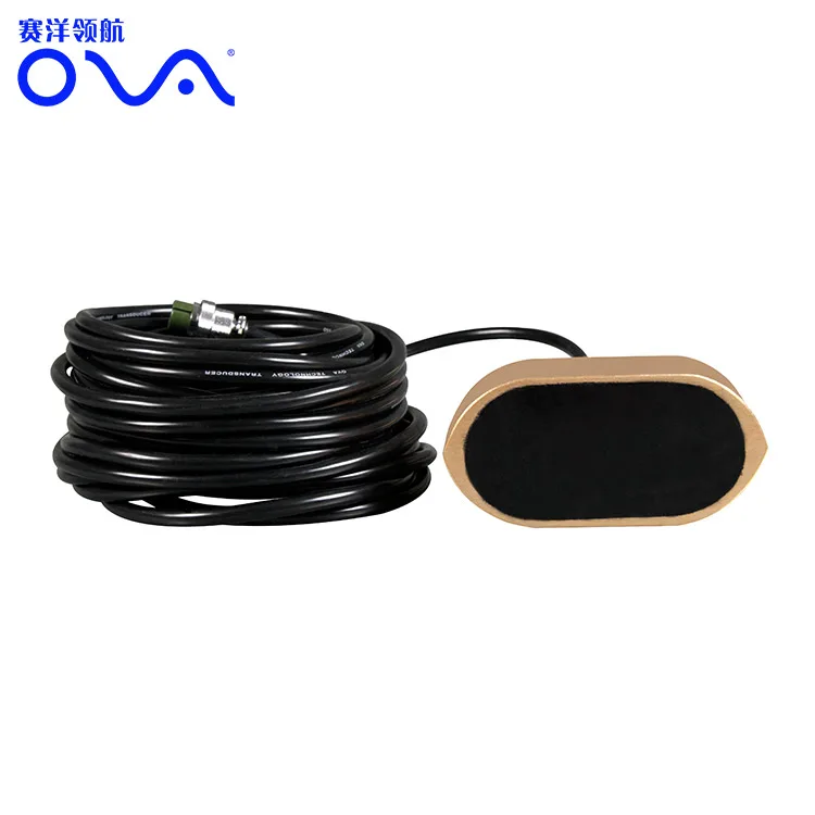 

Fishing Boat Transducer ultrasonic sensor underwater with Echo Sounder