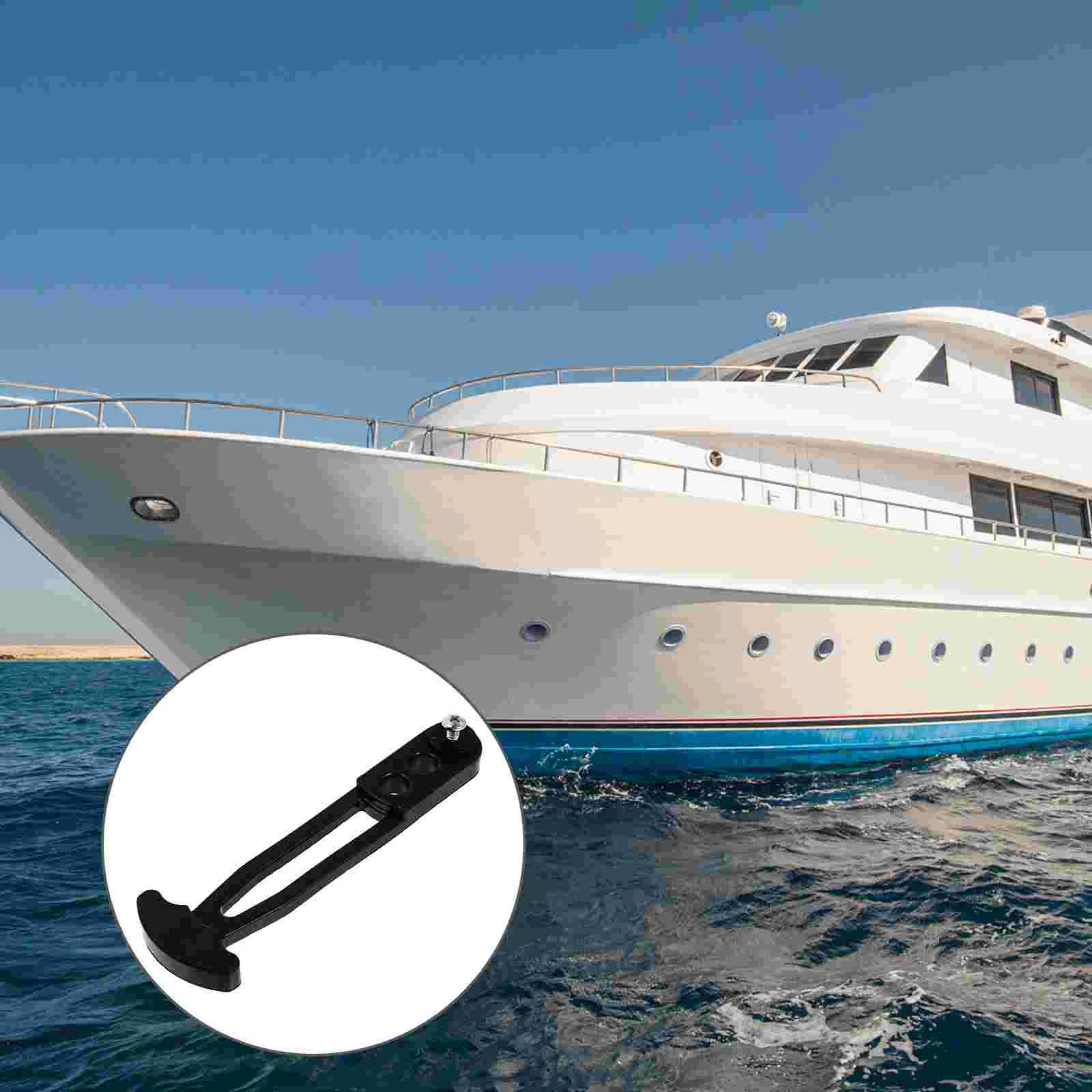 

Marine Telescopic Ladder Fixing Buckle Adjustable Boat Swim Strap Rubber Stowing Storage Clip