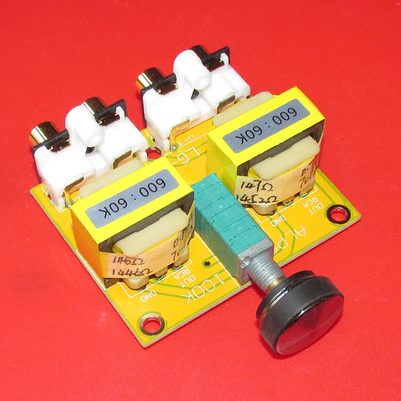 

10 Times Amplified 600Ω: 60K Audio Transformer Passive Front Stage Six Volume Volume Potentiometer Assembly