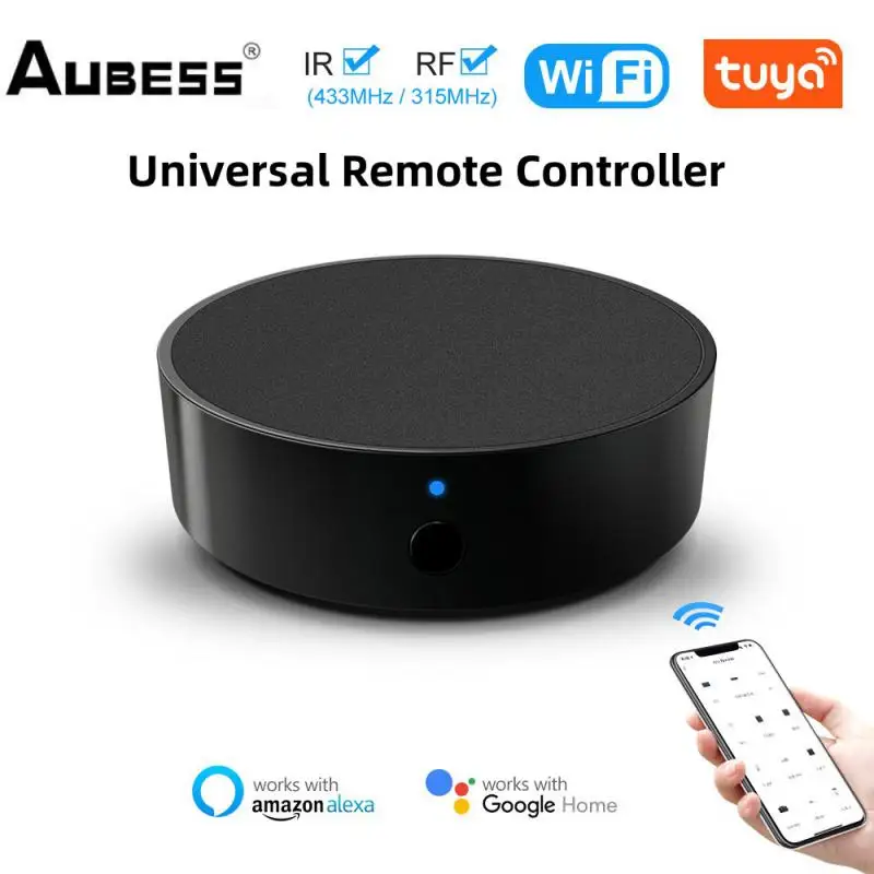 

Tuya WiFi IR RF Remote Control Family Sharing Universal Remote Control For Air Conditioner TV Via Alexa Google Home Smart Home