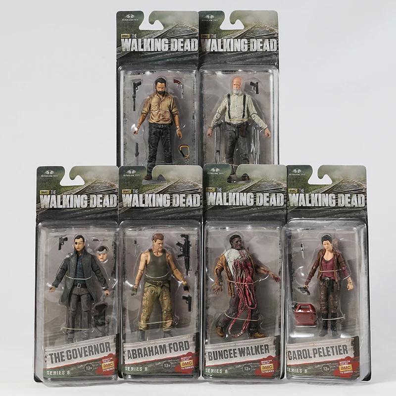 amc-tv-series-the-walking-dead-abraham-ford-bungee-walker-rick-grimes-the-governor-michonne-collectible-action-figure-model-toy