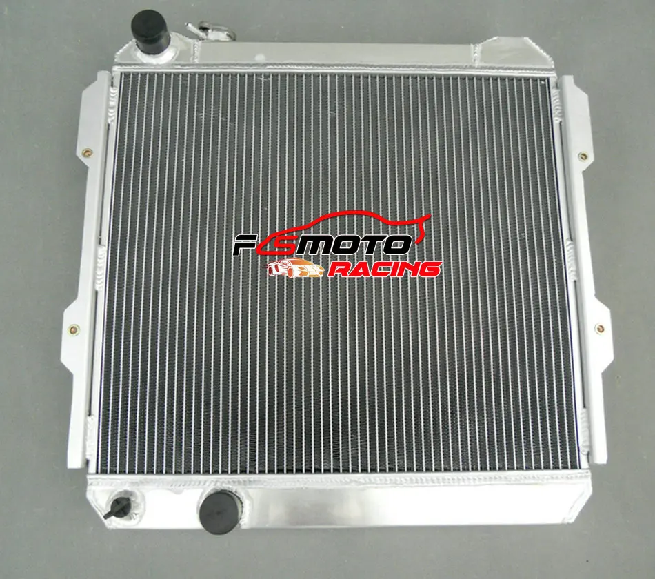 Фото Алюминиевый радиатор для Toyota HILUX LN85 LN60 LN61 LN65 2.4L Diesel 1984-1991 1985 1986 1987 1988 1989 1990 MT №1