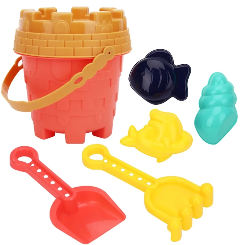 

5Pcs Pool Sand Toy Interactive Garden Tool Digging Shovel Sand Castle Modeling Tool Activity Game Toddler Children Favor P31B