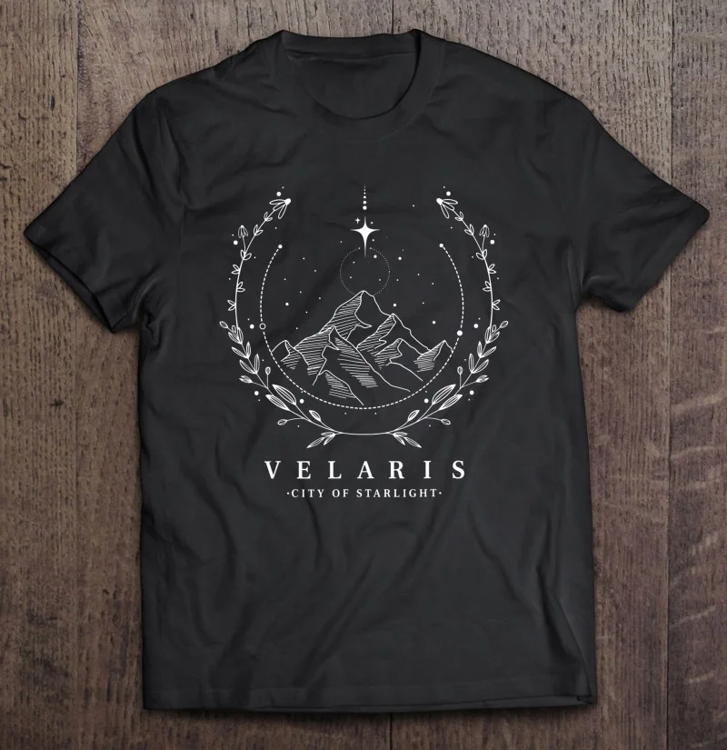 

Velaris A Court Of Thorns And Roses T-Shirts Oversize Women's T-Shirt Short Sleeve T-Shirts Anime T-Shirt Men T-Shirt