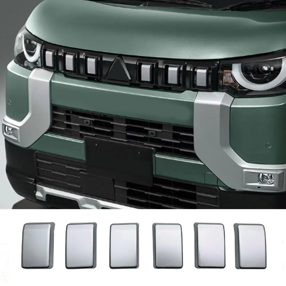

Передняя решетка радиатора для Mitsubishi Delica Mini 2023, черная отделка, декоративные крышки D3K5