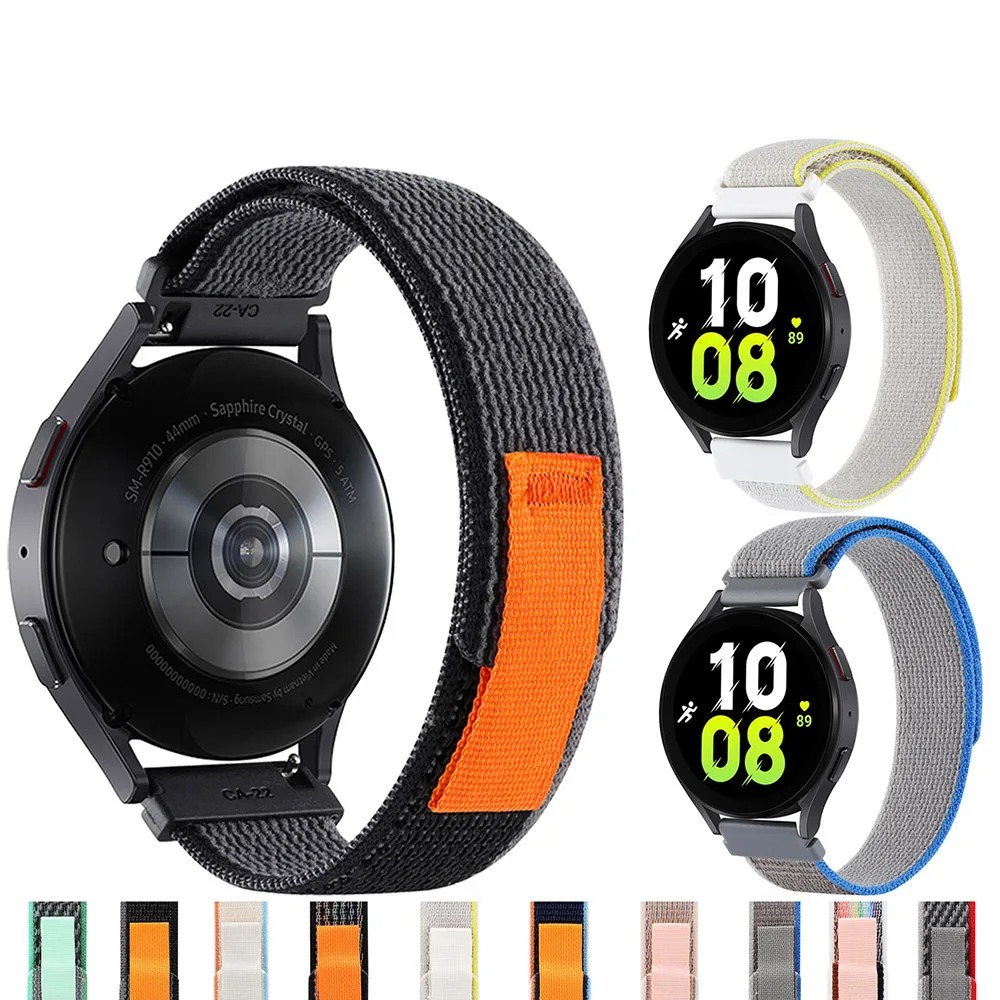 

Ремешок для часов Amazfit bip S U, нейлоновый браслет для Amazfit GTS 4 // 2/2e/3/GTS2 Mini/GTR 4/3/Pro/GTR2/47 мм профессиональный ремешок