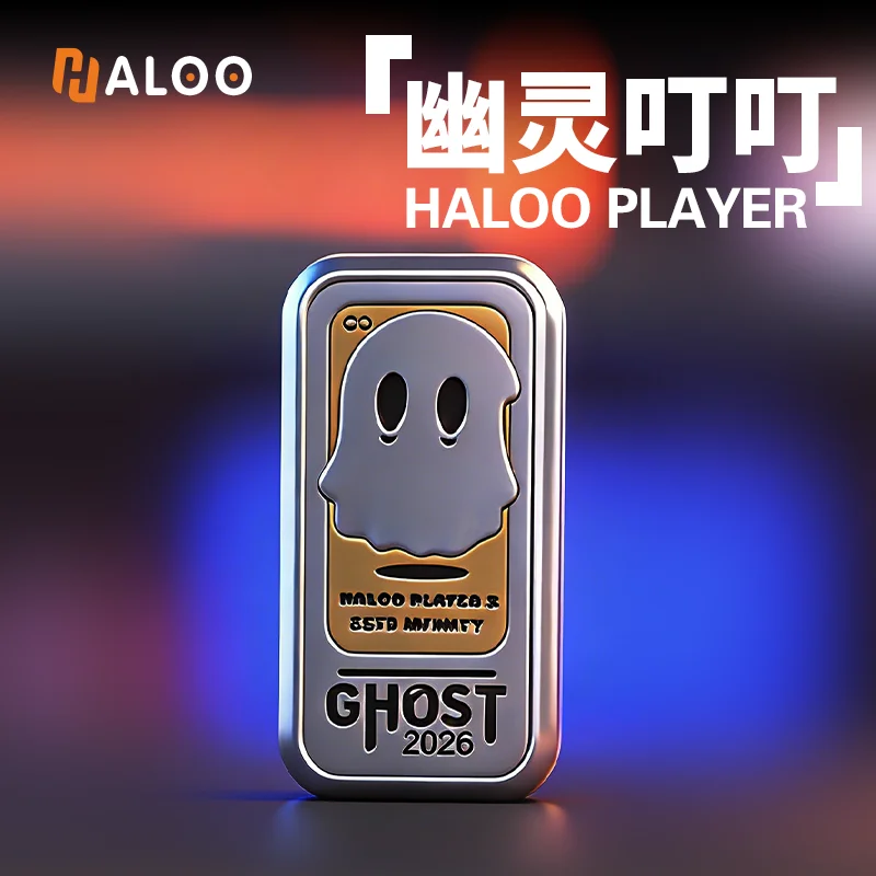 Фото HalooPlayer Ghost Slider Фиджет-спиннер EDC, антистресс-игрушка для снятия тревоги, ручной спиннер для взрослых и детей №1