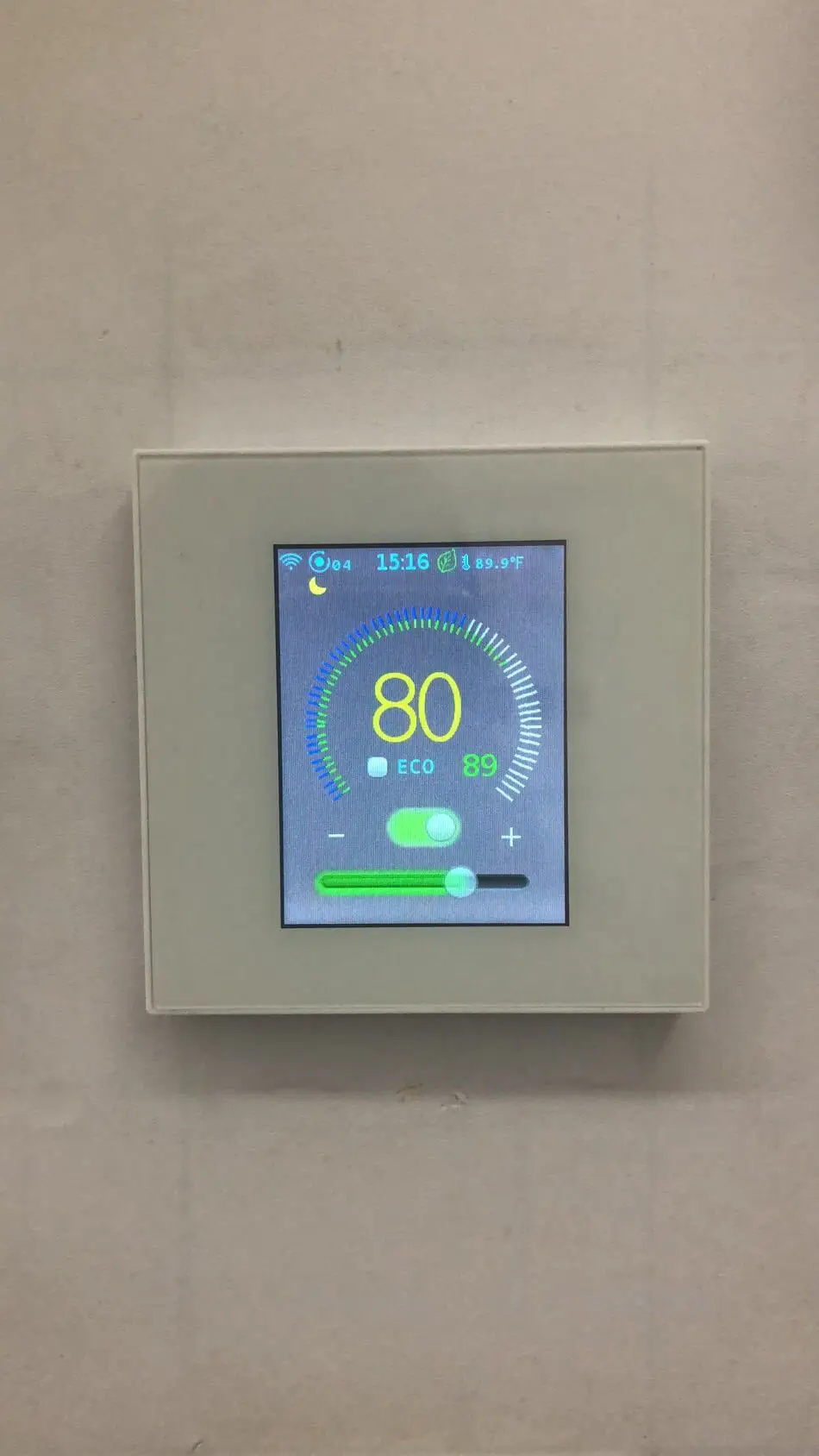 Сетчатый смарт-датчик температуры Lanbon L8 с Wi-Fi сенсорные переключатели