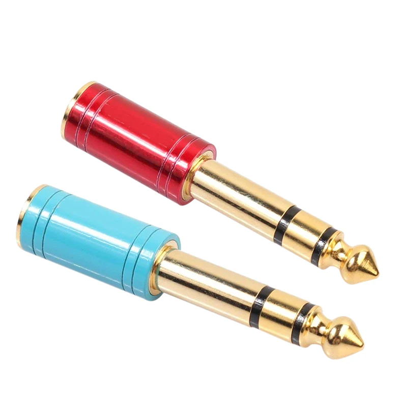 

6.5mm 6.35mm 1/4inch Male to 3.5mm 1/8inch Female Jack Stereo Headphone AUX Cable Audio Adapter Plug For Guitar Plug Amplifier J