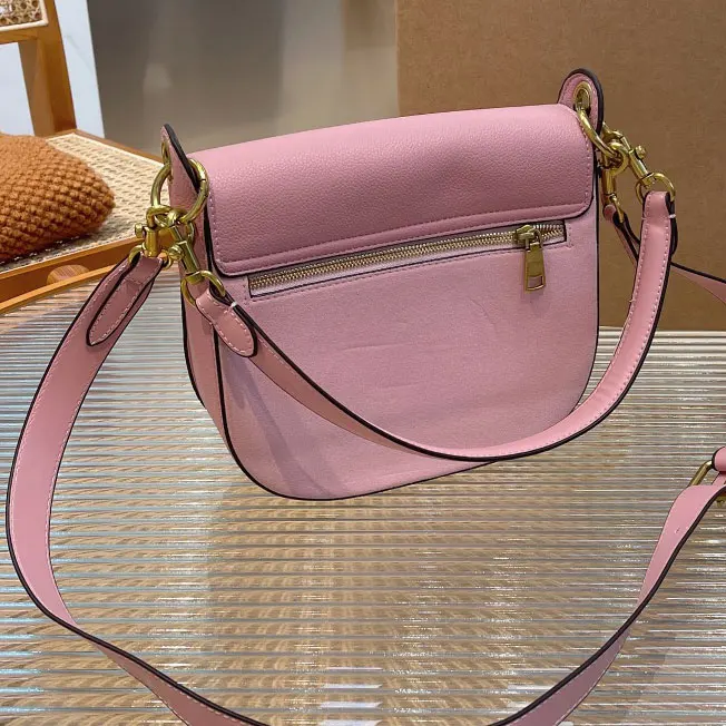 

vintage saddle bag women's branded shoulder bag 2022 trend luxury designer genuine leather bags for women crossbody bags