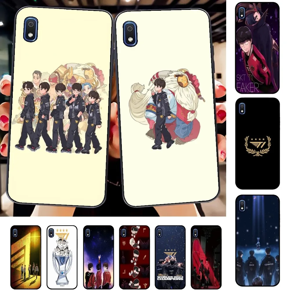 T1 Team L-Lols Lck Faker Phone Case For Samsung A 10 11 12 13 20 21 22 30 31 32 40 51 52 53 70 71 72 73 91 Shell