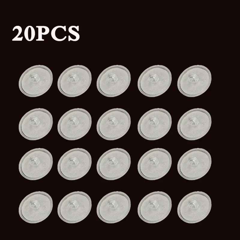 

Прозрачные самоклеящиеся крючки 20 шт.