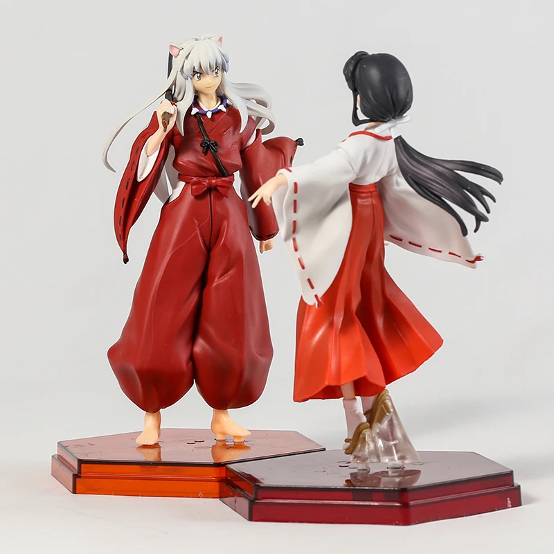 

Inuyasha Kikyo PVC Figure Anime Figurine Model Toy Doll Gift