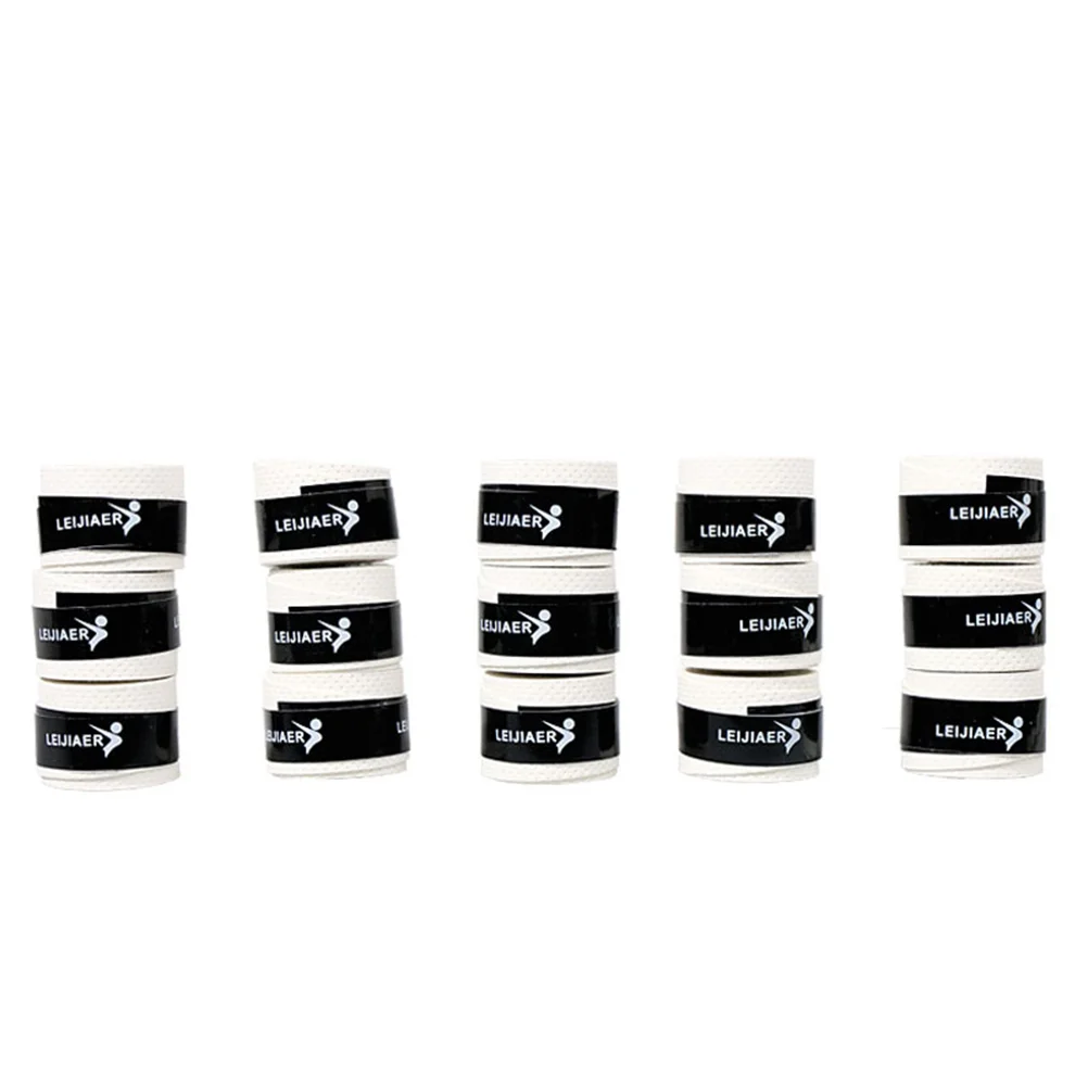 

10PCS Durable Anti-Slip Comfortable Racket Wrapping Bands Tennis Grip Tape for Pickball Fishing Pole Tennis Badminton