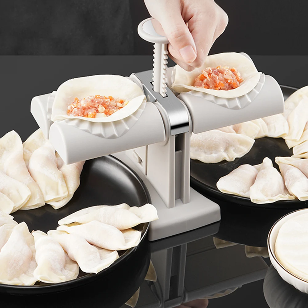 

Dumpling Maker Machine Press Dumplings Mold Kitchen Accessories Automatic Pressing Tool DIY Pastry Mould Home Kitchen Gadgets
