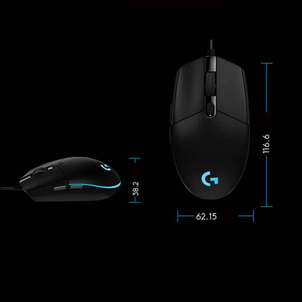 Мышь Logitech G102 Проводная Механическая игровая Классическая легкая всего 85 ГГц