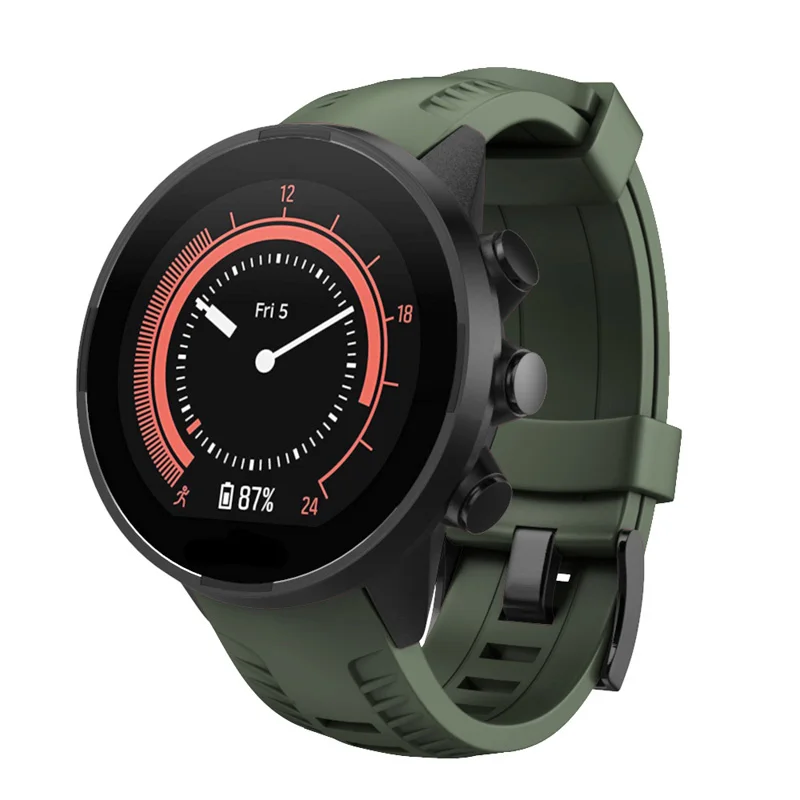 

Smart Watch Sports Silicone Replacement Wristband Band Strap for SUUNTO 9 Smart Watch Replacement Band Accessories SP99